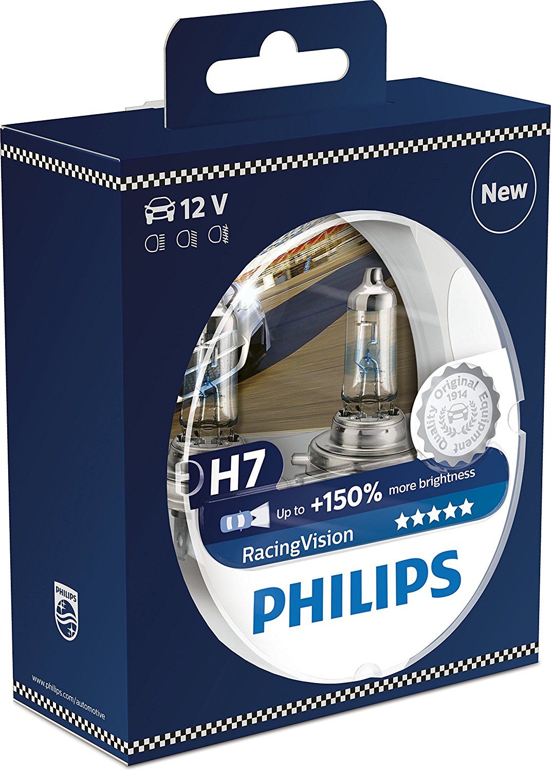 PHILIPS H7 SET RACING VISION